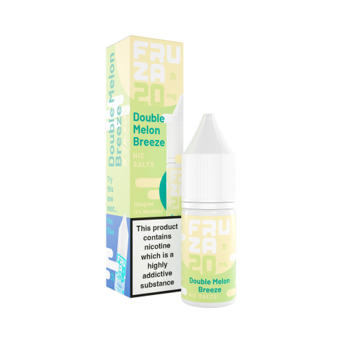 Double Melon Breeze Nic Salt E-Liquid by Fruza - 5 for £10 Double Melon Breeze Nic Salt E-Liquid by Fruza - 5 for £10