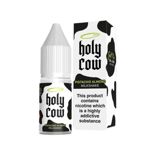 Pistachio Almond Milkshake Nic Salt E-liquid By Holy Cow 5 for £10 Pistachio Almond Milkshake Nic Salt E-liquid By Holy Cow 5 for £10