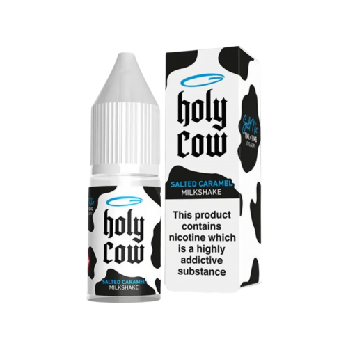 Salted Caramel Milkshake Nic Salt E-liquid By Holy Cow 5 for £10 Salted Caramel Milkshake Nic Salt E-liquid By Holy Cow 5 for £10