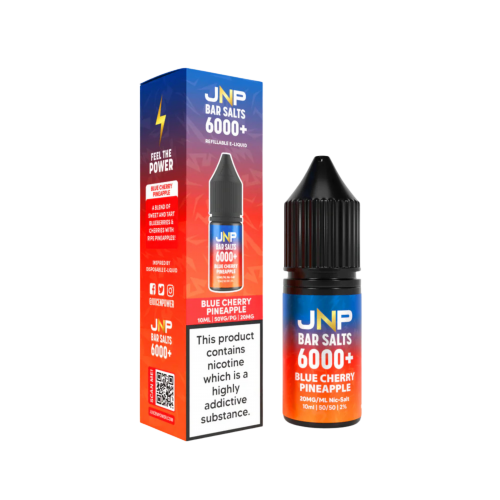 Blue Cherry Pineapple E-liquid By JNP Bar Salts 6000+ Blue Cherry Pineapple E-liquid By JNP Bar Salts 6000+