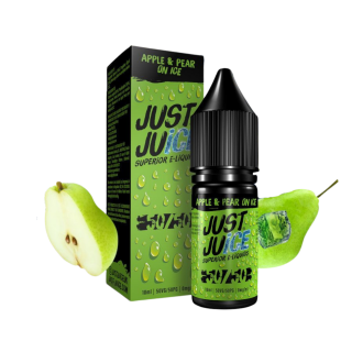 Apple & Pear On Ice Nic Salt E-liquid By Just Juice Only £1.49 Apple & Pear On Ice Nic Salt E-liquid By Just Juice Only £1.49