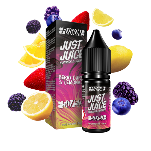 Fusion Berry Burst & Lemonade E-liquid By Just Juice Only £1.49 Fusion Berry Burst & Lemonade E-liquid By Just Juice Only £1.49