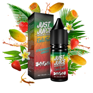 Exotic Fruits Strawberry & Curuba E-liquid By Just Juice Only 99p Exotic Fruits Strawberry & Curuba E-liquid By Just Juice Only 99p
