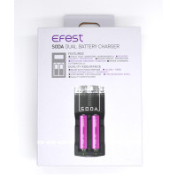 Efest Soda Dual Battery Charger UK Plug Efest Soda Dual Battery Charger UK Plug
