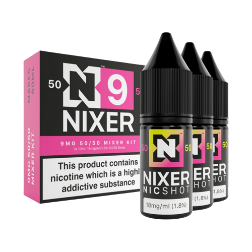 N9 Mixer Kit By Nixer 50VG FREEBASE N9 Mixer Kit By Nixer 50VG FREEBASE