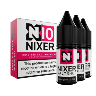 N10 Mixer Kit By Nixer 50% VG SALT N10 Mixer Kit By Nixer 50% VG SALT