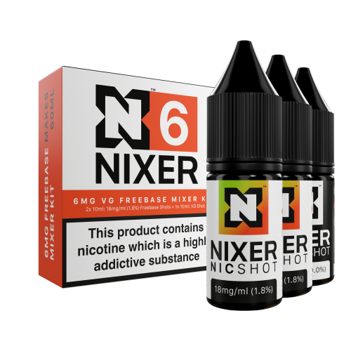 N6 Mixer Kit By Nixer 50VG FREEBASE N6 Mixer Kit By Nixer 50VG FREEBASE