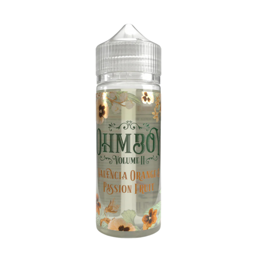 Valencia Orange & Passion Fruit Shortfill E-liquid By Ohm Boy Volume II 100ml Valencia Orange & Passion Fruit Shortfill E-liquid By Ohm Boy Volume II 100ml