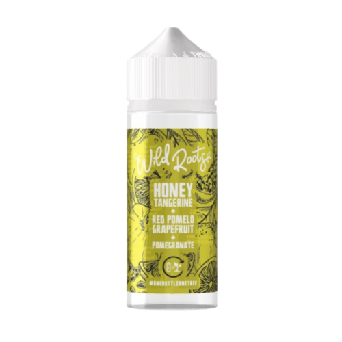 Honey Tangerine, Red Pomelo Grapefruit and Pomegrante Shortfill E-liquid By Wild Roots 100ml Honey Tangerine, Red Pomelo Grapefruit and Pomegrante Shortfill E-liquid By Wild Roots 100ml